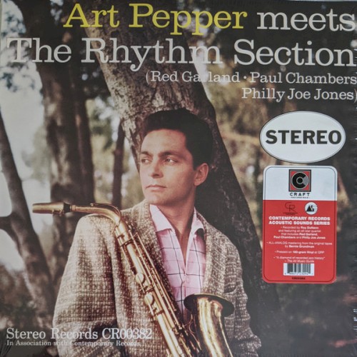 Cover of Art Pepper Meets the Rhythm Section by Art Pepper